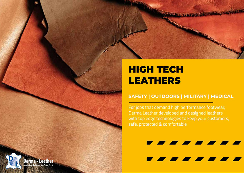 High tech leathers